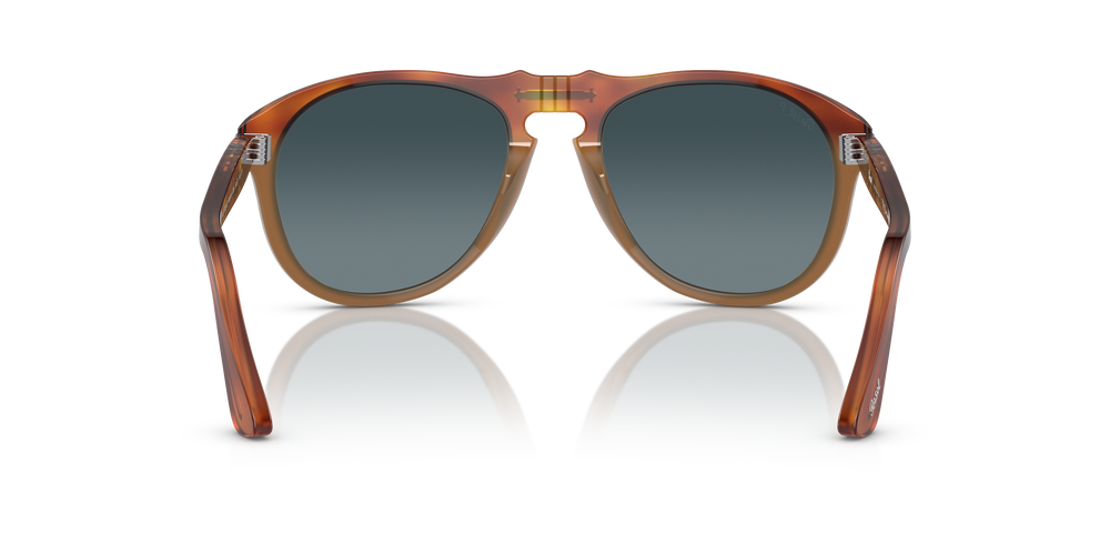 Persol 649 - Original with Resina E Sale Frame and Blue Lenses