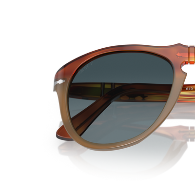Persol 649 - Original with Resina E Sale Frame and Blue Lenses – Variant Image