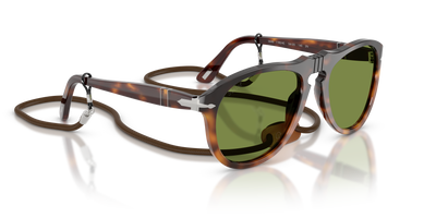 Persol PO0649 - Exclusive con Montatura Gradient Brown Tortoise e Lenti Verde - Immagine 3