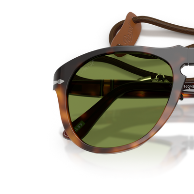 Persol PO0649 - Exclusive con Montura Gradient Brown Tortoise y Lentes Verde – Imagen de variante