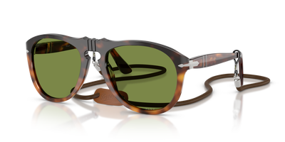 Persol PO0649 - Exclusive con Montatura Gradient Brown Tortoise e Lenti Verde - Immagine 1