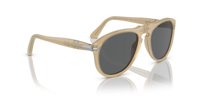 Persol 649 - Original con Montatura Beige opalino e Lenti Grigio - Immagine 3