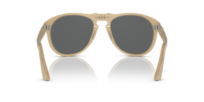 Persol 649 - Original avec Monture Beige opalescent et Verres Gris - Image 5