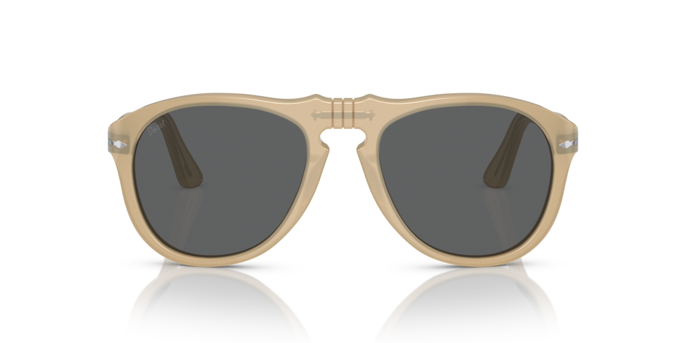 Persol 649 - Original with Opal Beige Frame and Grey Lenses - Image 2