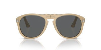 Persol 649 - Original avec Monture Beige opalescent et Verres Gris - Image 2