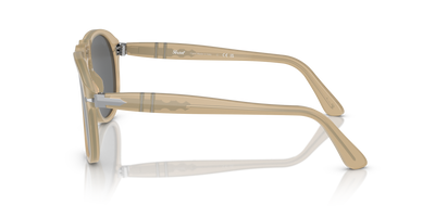Persol 649 - Original avec Monture Beige opalescent et Verres Gris - Image 4