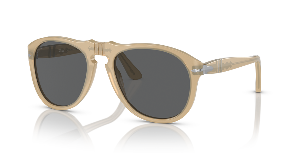 Persol 649 - Original with Opal Beige Frame and Grey Lenses