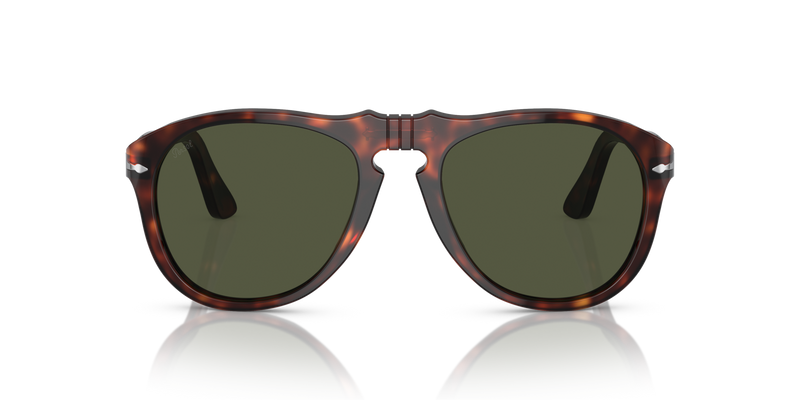 Visit 649 - Original with Havana Frame and Green Lenses