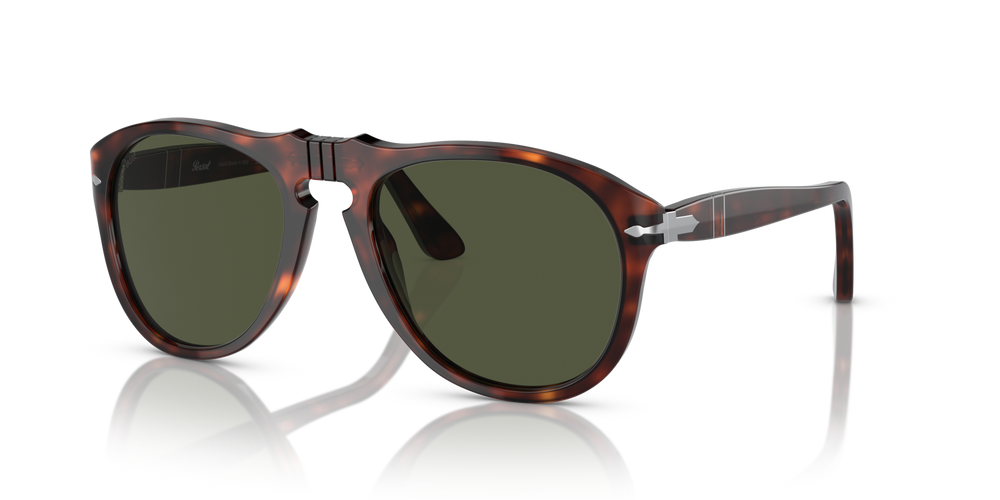 Persol 649 - Original with Havana Frame and Green Lenses - Image 1