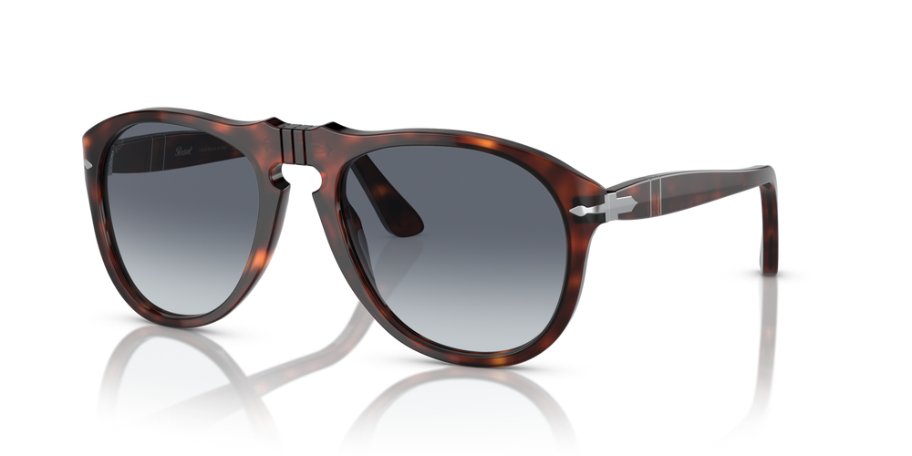 Persol 649 - Original with Havana Frame and Blue Lenses - Image 1