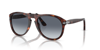 Persol 649 - Original with Havana Frame and Blue Lenses - Image 1