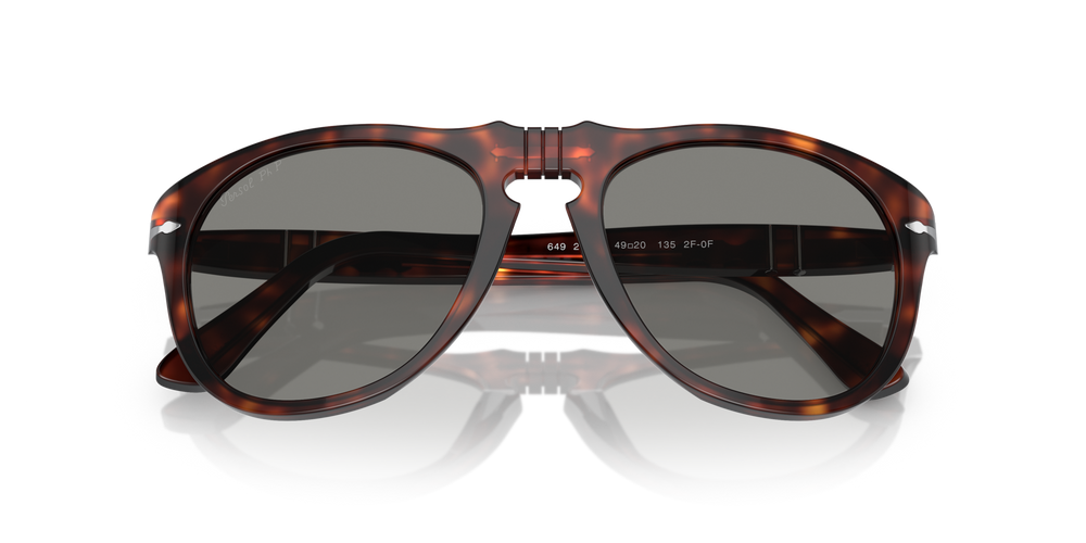 Persol 649 - Photochromic with Havana Frame and Transparent Lenses - Image 5