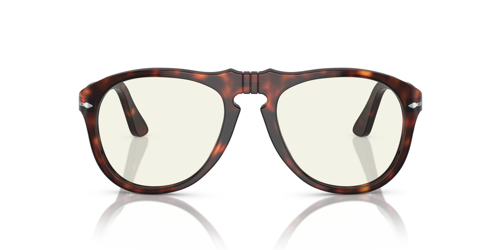 Persol 649 - Photochromic with Havana Frame and Transparent Lenses - Image 2