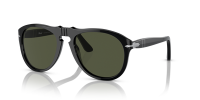 Persol 649 - Original with Black Frame and Green Lenses - Image 1