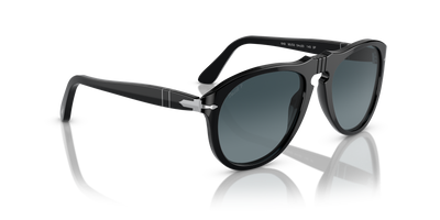 Persol 649 - Original avec Monture Noir et Verres Bleu - Image 3