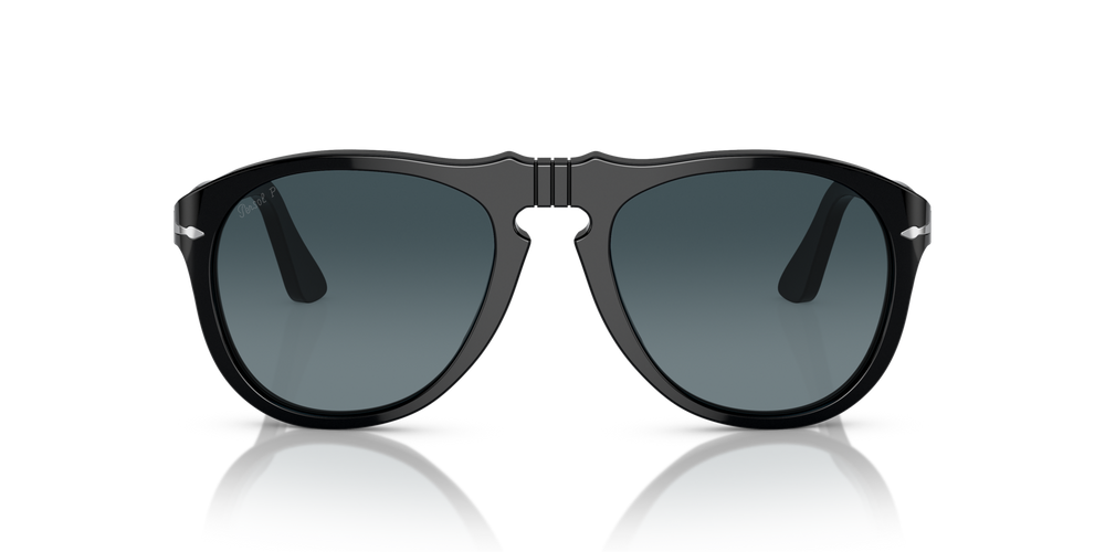 Persol 649 - Original with Black Frame and Blue Lenses - Image 2
