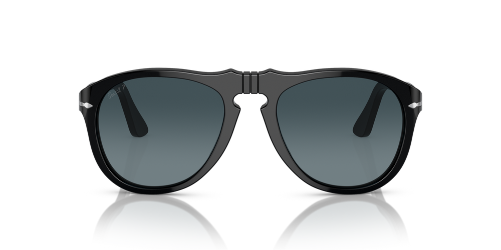 Persol 649 - Original with Black Frame and Blue Lenses - Image 2