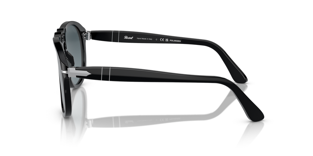 Persol 649 - Original with Black Frame and Blue Lenses - Image 4