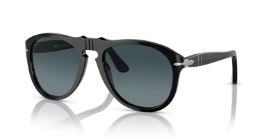 Persol 649 - Original with Black Frame and Blue Lenses - Image 1