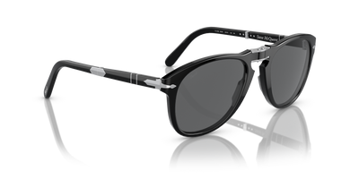 Persol 714SM - Steve McQueen con Montatura Nero e Lenti Grigio - Immagine 4
