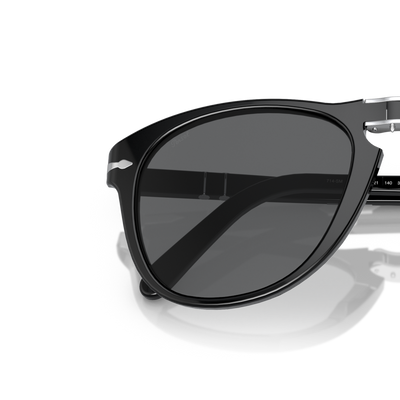 Persol 714SM - Steve McQueen con Montatura Nero e Lenti Grigio – Immagine variante