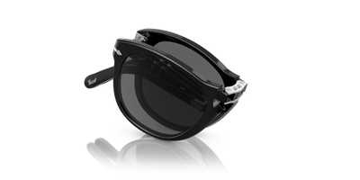 Persol 714SM - Steve McQueen con Montatura Nero e Lenti Grigio - Immagine 1