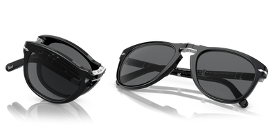 Persol 714SM - Steve McQueen con Montatura Nero e Lenti Grigio - Immagine 7