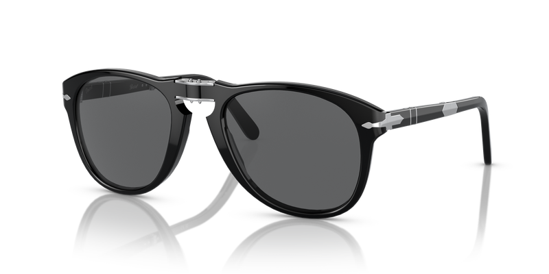 Visita 714SM - Steve McQueen con Montatura Nero e Lenti Grigio