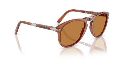 Persol 714SM - Steve McQueen con Montatura Terra di Siena e Lenti Marrone - Immagine 4