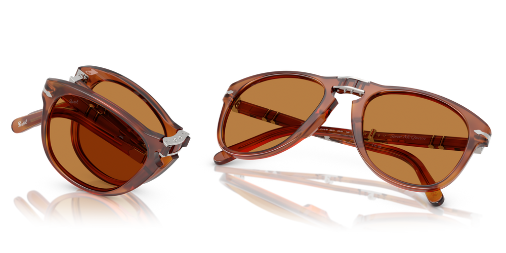 Persol 714SM - Steve McQueen with Terra Di Siena Frame and Brown Lenses - Image 7