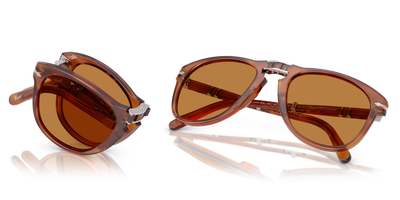 Persol 714SM - Steve McQueen con Montatura Terra di Siena e Lenti Marrone - Immagine 7