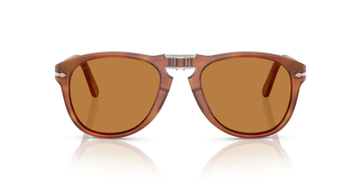 Persol 714SM - Steve McQueen avec Monture Terre de Sienne et Verres Brun - Image 3