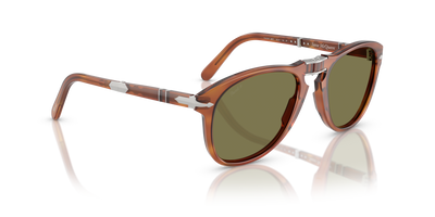 Persol 714SM - Steve McQueen with Terra Di Siena Frame and Green Lenses - Image 4
