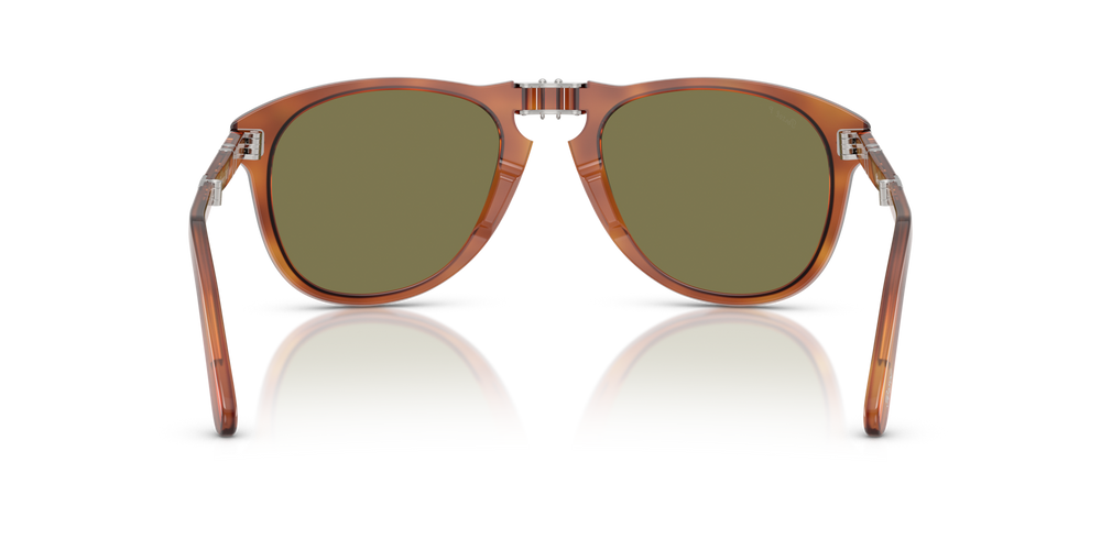 Persol 714SM - Steve McQueen mit Terra Di Siena Gestell und Grün Gläsern - Bild 6