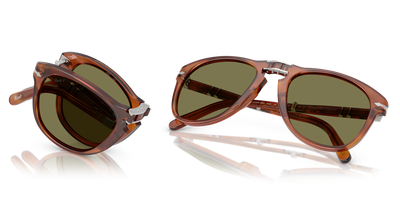 Persol 714SM - Steve McQueen with Terra Di Siena Frame and Green Lenses - Image 7