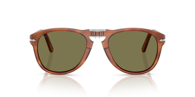 Persol 714SM - Steve McQueen con Montura Terra Di Siena y Lentes Verde - Imagen 3