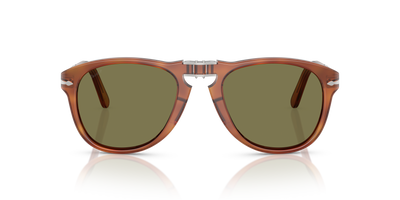 Persol 714SM - Steve McQueen avec Monture Terre de Sienne et Verres Vert - Image 3