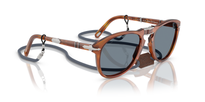 Persol 714SM - Steve McQueen - Exclusive with Terra Di Siena Frame and Blue Lenses - Image 4