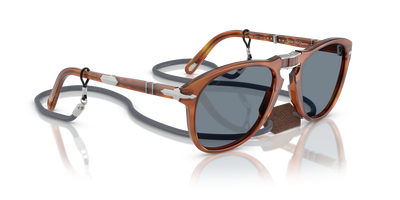 Persol 714SM - Steve McQueen - Exclusive con Montatura Terra di Siena e Lenti Blu - Immagine 4