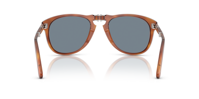 Persol 714SM - Steve McQueen - Exclusive avec Monture Terre de Sienne et Verres Bleu - Image 6