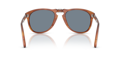 Persol 714SM - Steve McQueen - Exclusive con Montatura Terra di Siena e Lenti Blu - Immagine 6