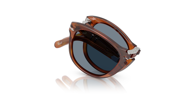 Persol 714SM - Steve McQueen - Exclusive con Montatura Terra di Siena e Lenti Blu - Immagine 1