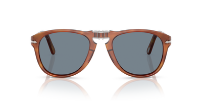 Persol 714SM - Steve McQueen - Exclusive con Montatura Terra di Siena e Lenti Blu - Immagine 3
