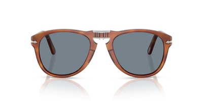 Persol 714SM - Steve McQueen - Exclusive with Terra Di Siena Frame and Blue Lenses - Image 3