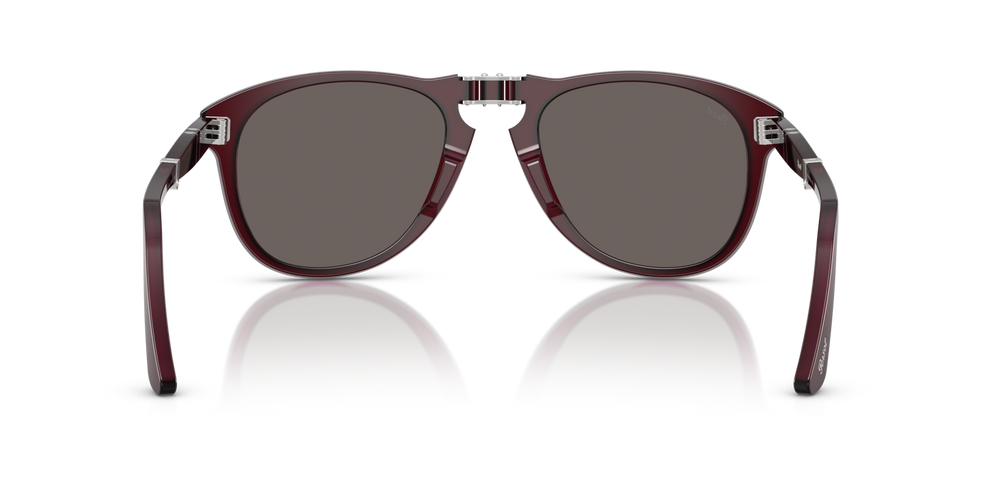 Persol 714 - Original with Milky Plum Frame and Grey Lenses - Image 6