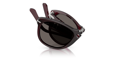 Persol 714 - Original with Milky Plum Frame and Grey Lenses - Image 1