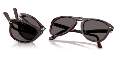 Persol 714 - Original with Milky Plum Frame and Grey Lenses - Image 7
