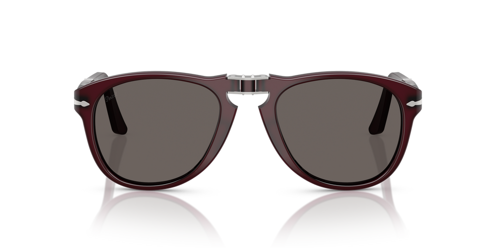 Persol 714 - Original with Milky Plum Frame and Grey Lenses - Image 3