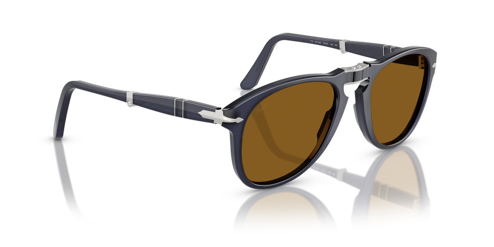 Persol 714 - Original com armação Azul Depths leitoso e lentes Castanho - Imagens 4