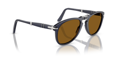 Persol 714 - Original mit Milky Depths Blue Gestell und Braun Gläsern - Bild 4